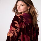 Velvet Burnout Blouse image number null