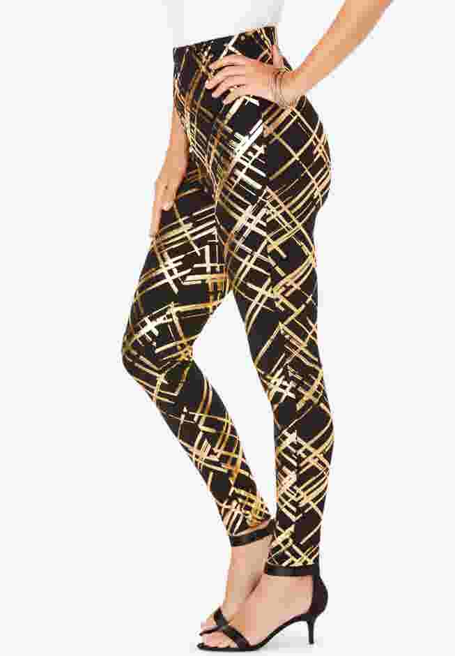 Foil-Print Legging image number 2