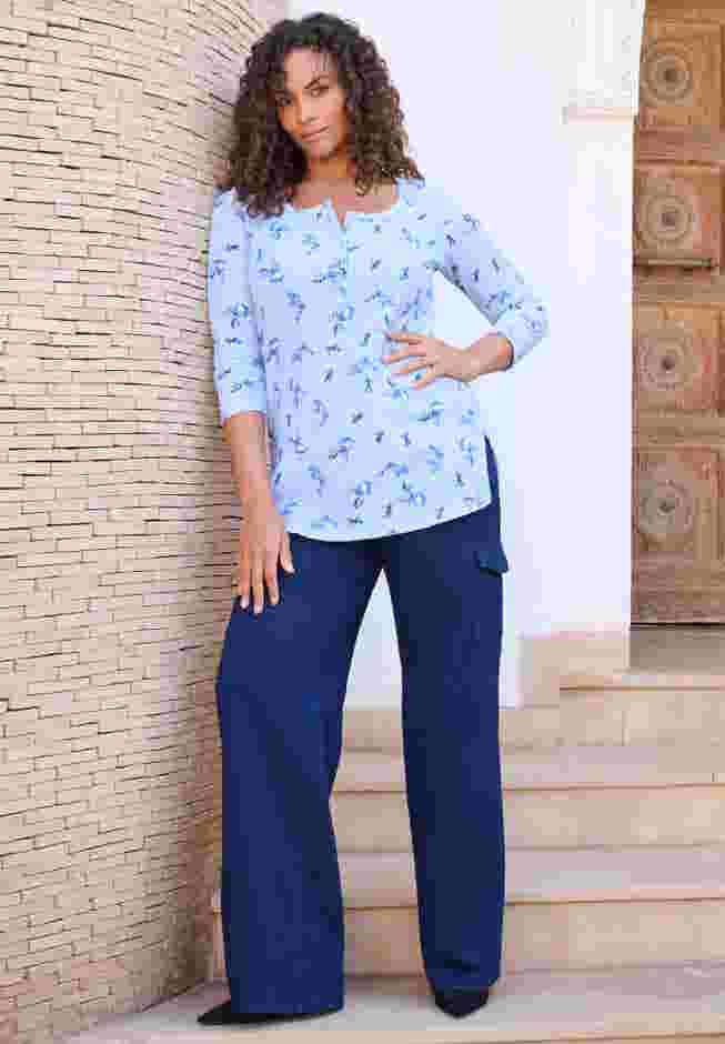 Thermal Henley Tunic image number 5