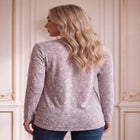 Plus Size Knit Thermal Henley Top &ndash; Long Sleeve image number 1