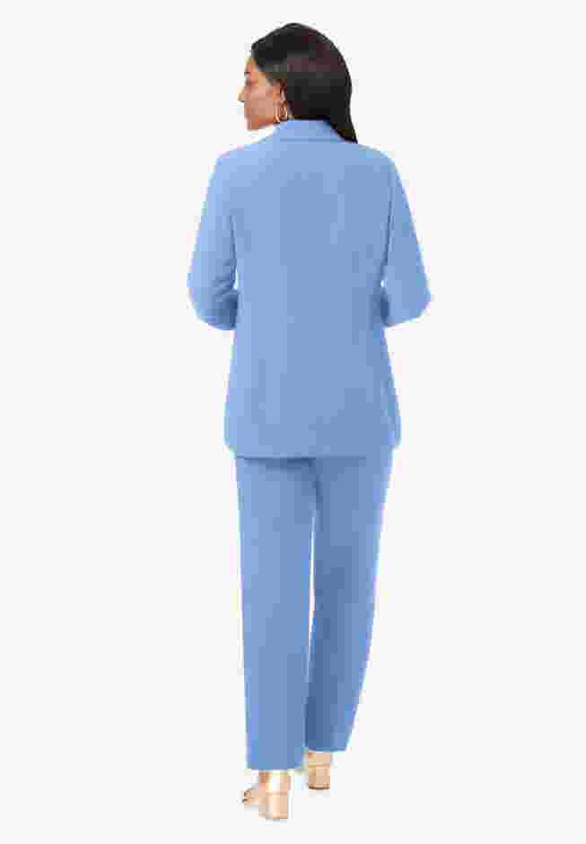 2-Piece Double-Breasted Pantsuit image number 1