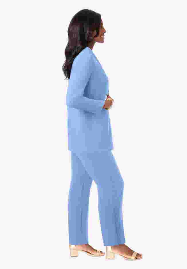 2-Piece Double-Breasted Pantsuit image number 2