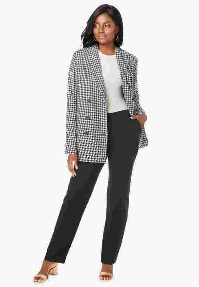 2-Piece Double-Breasted Pantsuit image number 0