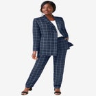 2-Piece Double-Breasted Pantsuit image number null