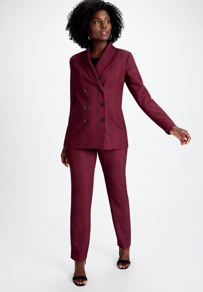 2-Piece Double-Breasted Pantsuit image number 1