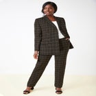 2-Piece Double-Breasted Pantsuit image number null