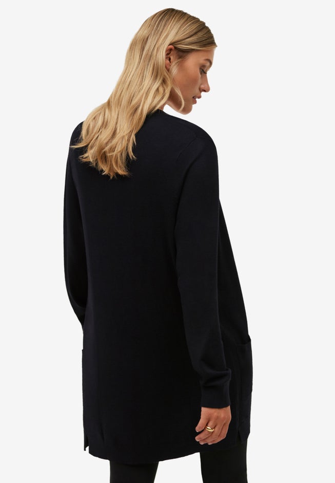 Long Button Front Cardigan image number 1