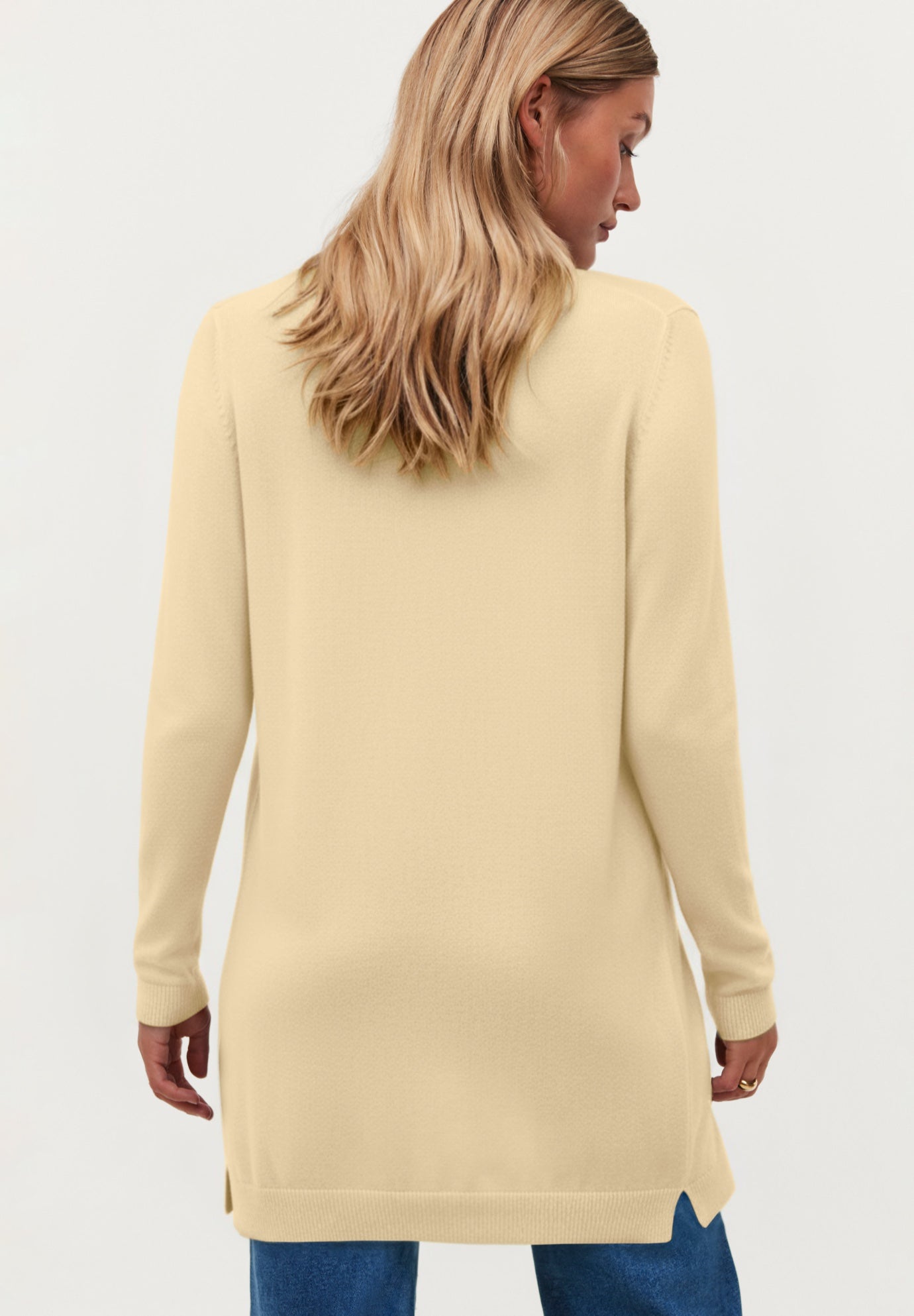 Long Button Front Cardigan image number 1