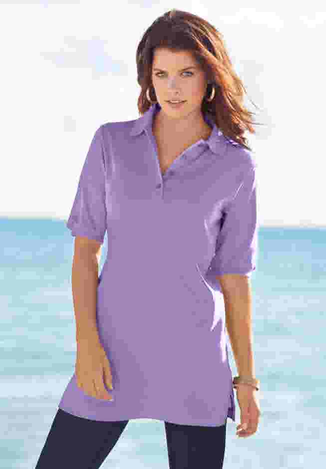 Oversized Polo Tunic image number 4