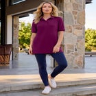 Oversized Polo Tunic image number null