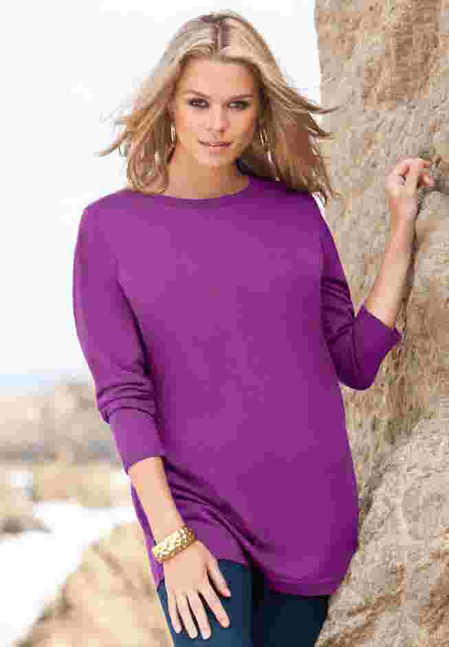Ultimate Long Sleeve Crewneck Tee image number 5