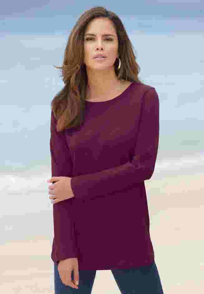Ultimate Long Sleeve Crewneck Tee image number 9