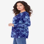 Plus Size Cotton Ultimate Long Sleeve Crewneck Tee image number null