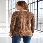 Plus Size Ultimate Cotton Crewneck Long Sleeve Tee image number null