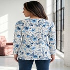 Plus Size Ultimate Cotton Crewneck Long Sleeve Tee image number null