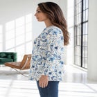 Plus Size Ultimate Cotton Crewneck Long Sleeve Tee image number null
