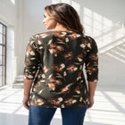 Plus Size Ultimate Cotton Crewneck Long Sleeve Tee image number null