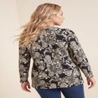 Plus Size Ultimate Cotton Crewneck Long Sleeve Tee image number 1