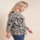Plus Size Ultimate Cotton Crewneck Long Sleeve Tee image number 2