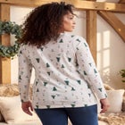 Plus Size Ultimate Cotton Crewneck Long Sleeve Tee image number 1