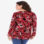 Plus Size Cotton Ultimate Long Sleeve Crewneck Tee image number null