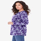 Plus Size Cotton Ultimate Long Sleeve Crewneck Tee image number null