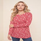 Plus Size Ultimate Cotton Crewneck Long Sleeve Tee image number 0