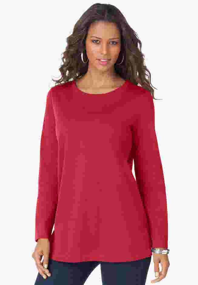 Ultimate Long Sleeve Crewneck Tee image number 0