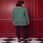 Plus Size Cotton Ultimate Long Sleeve V-Neck Tunic image number 1