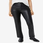 Faux Leather Trousers image number null
