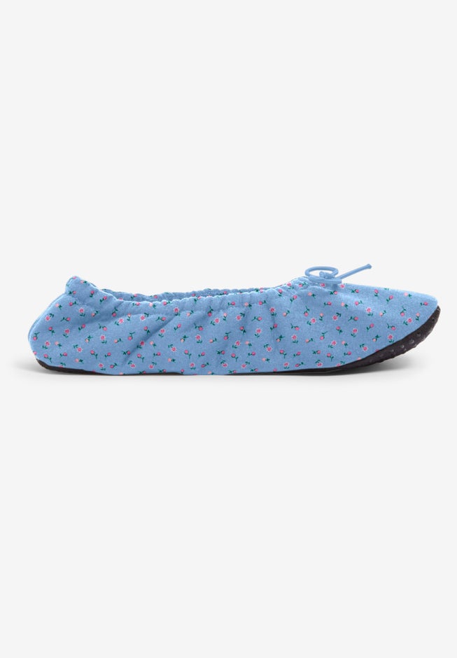 Dreams & Co.&reg; Knit Ballerina Slipper image number 3