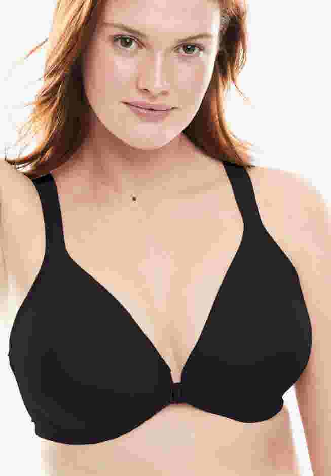Brigitte Racerback Front-Close Seamless Underwire Bra image number 0