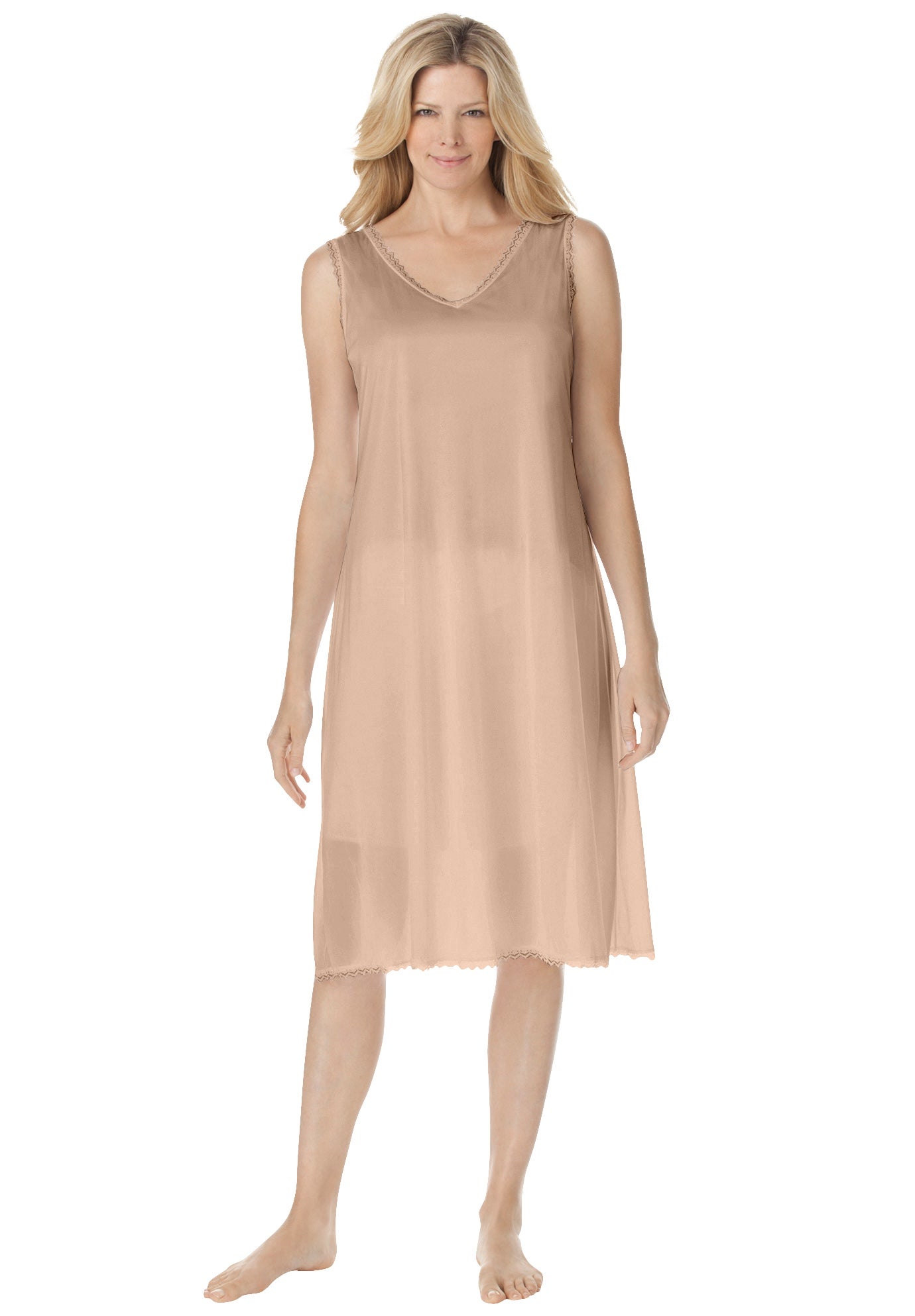 Lace-Trim Slip image number 3