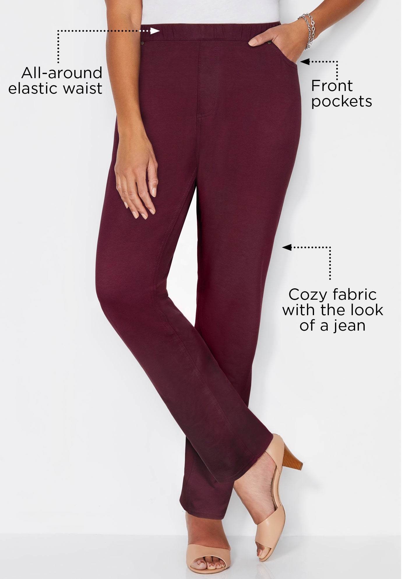 The Knit Jean image number 1