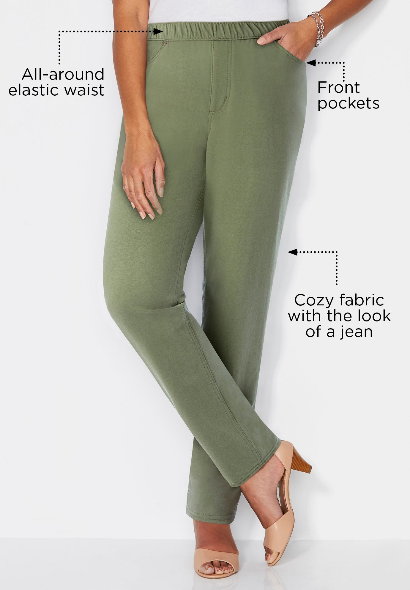 The Knit Jean image number 3
