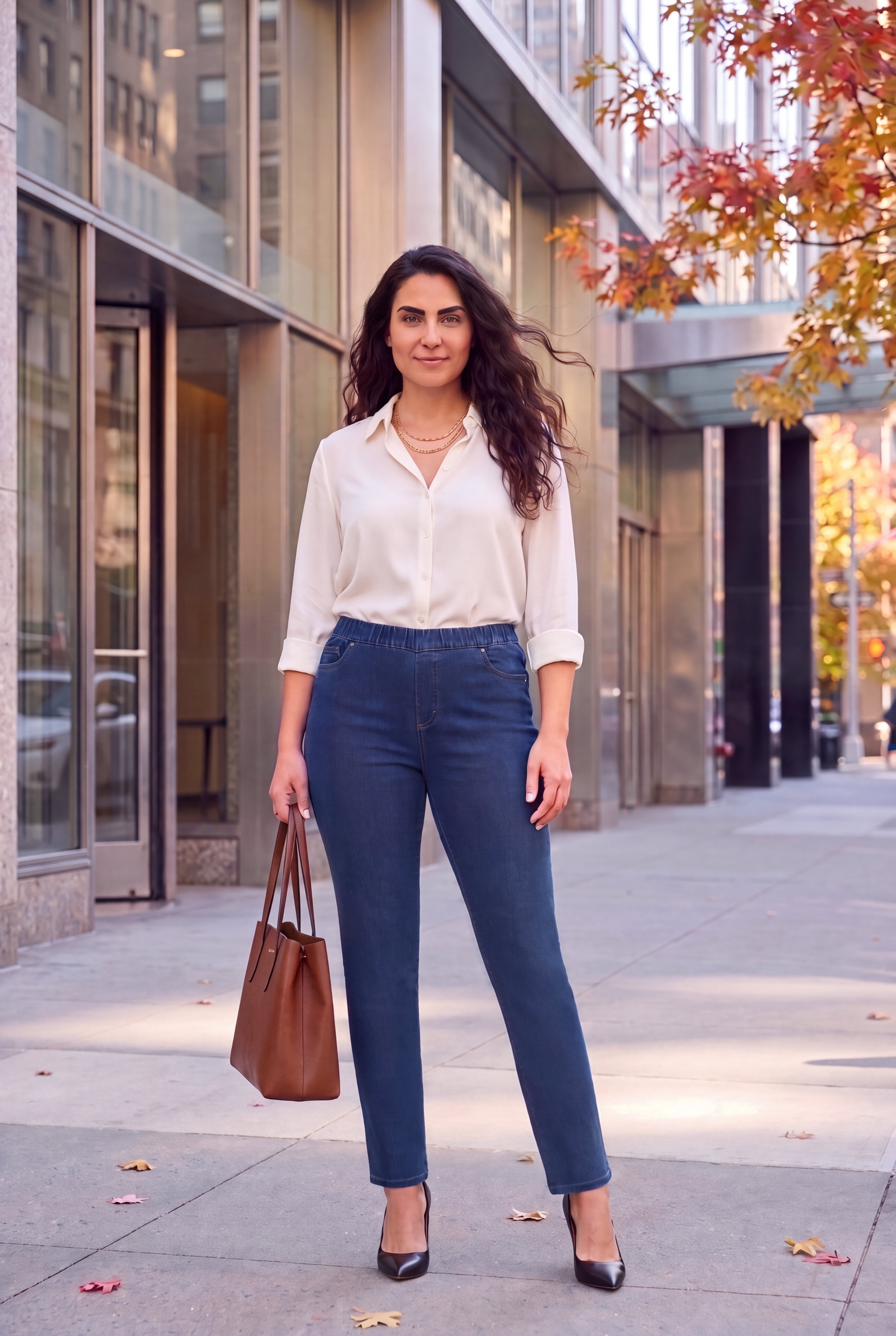 The Knit Jean image number 1