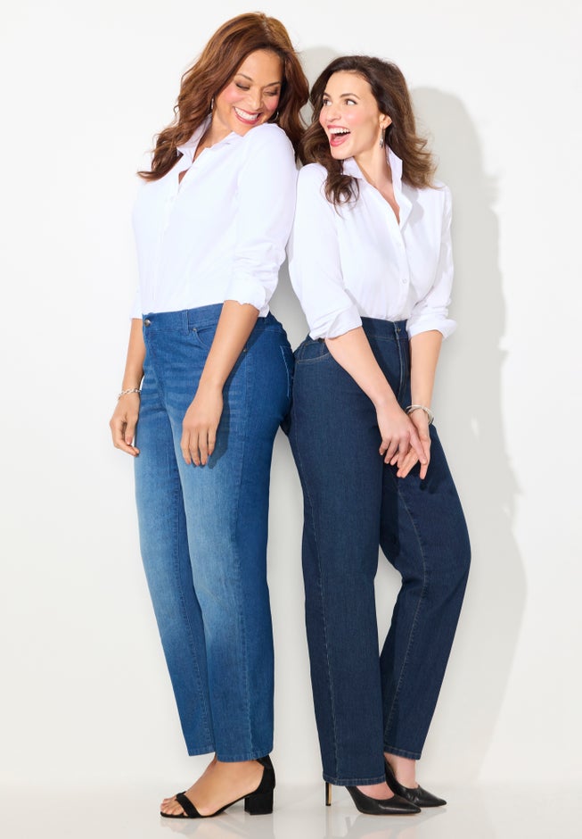 Right Fit® Moderately Curvy Jean image number 4