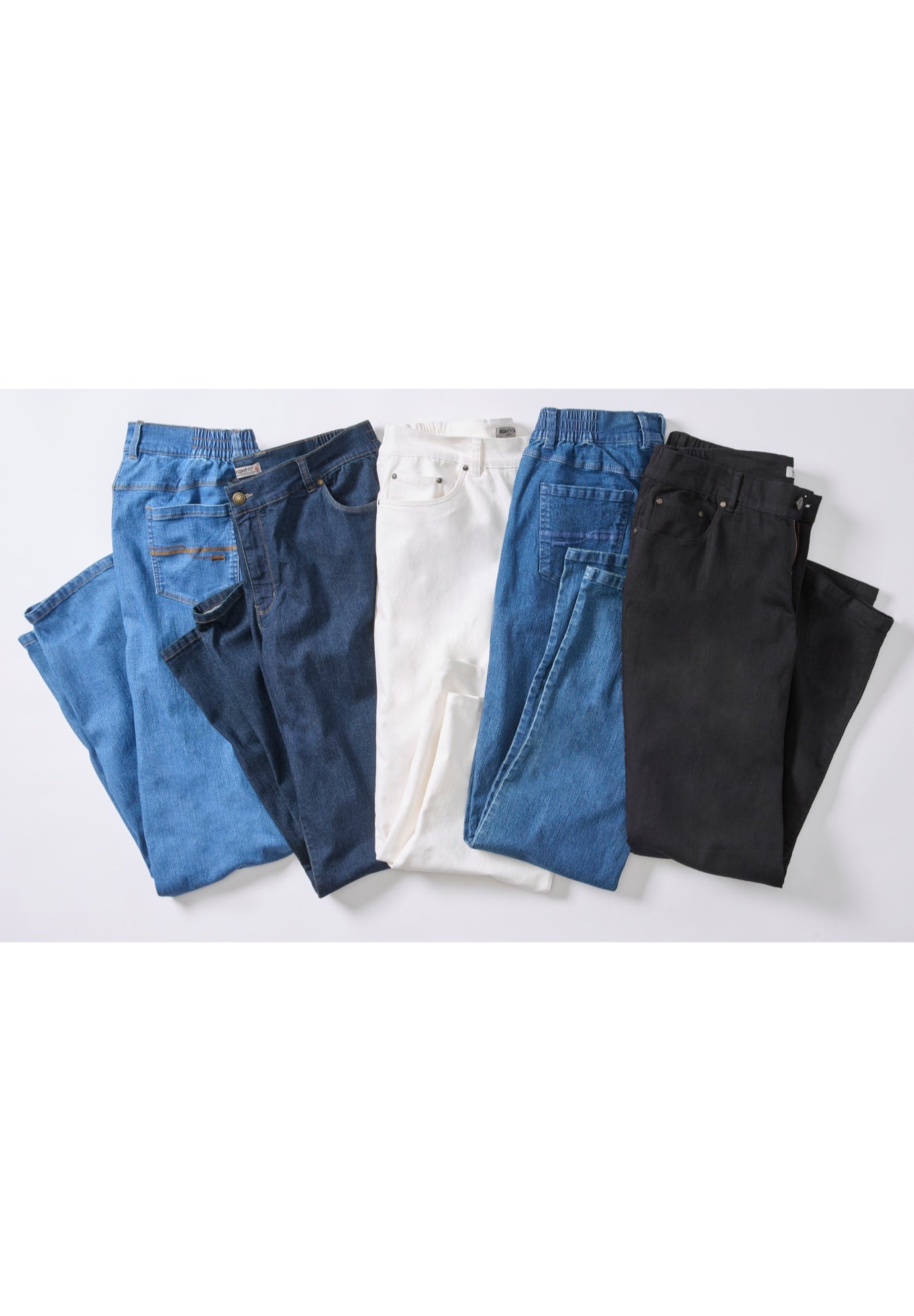 Right Fit® Moderately Curvy Jean image number 1