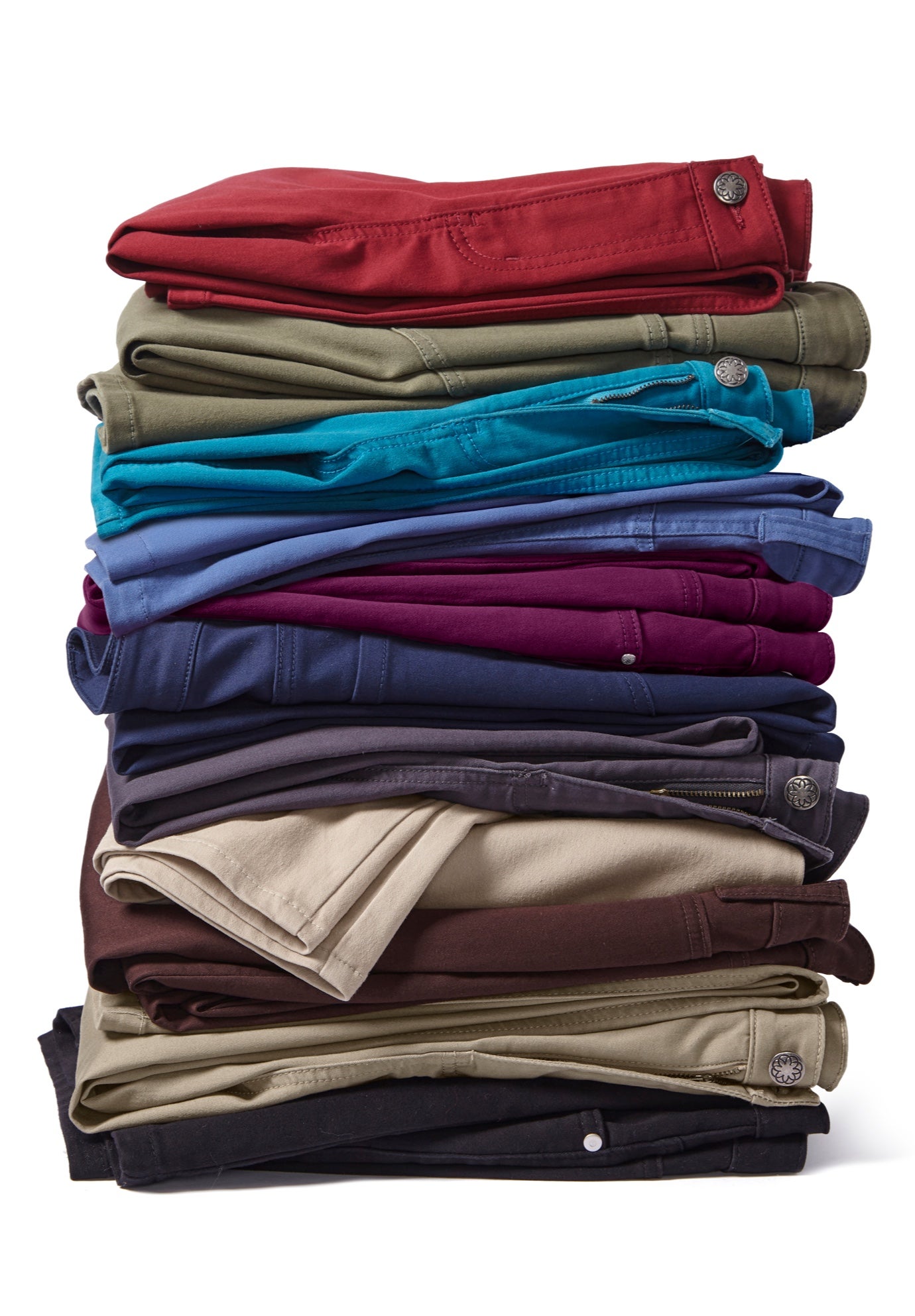 Sateen Stretch Capri image number 0