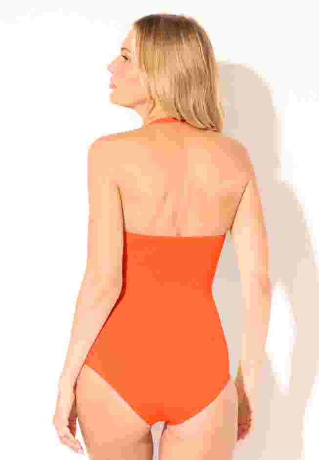Fringe Bandeau One Piece Swimsuit image number 5