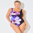 Chlorine Resistant Tank One Piece Swimsuit image number null