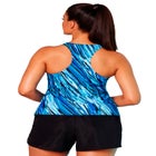 Chlorine Resistant Racerback Tankini Top image number null