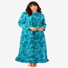 Long Flannel Nightgown  image number null
