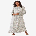 Long Flannel Nightgown  image number null