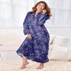 Long Flannel Nightgown  image number null