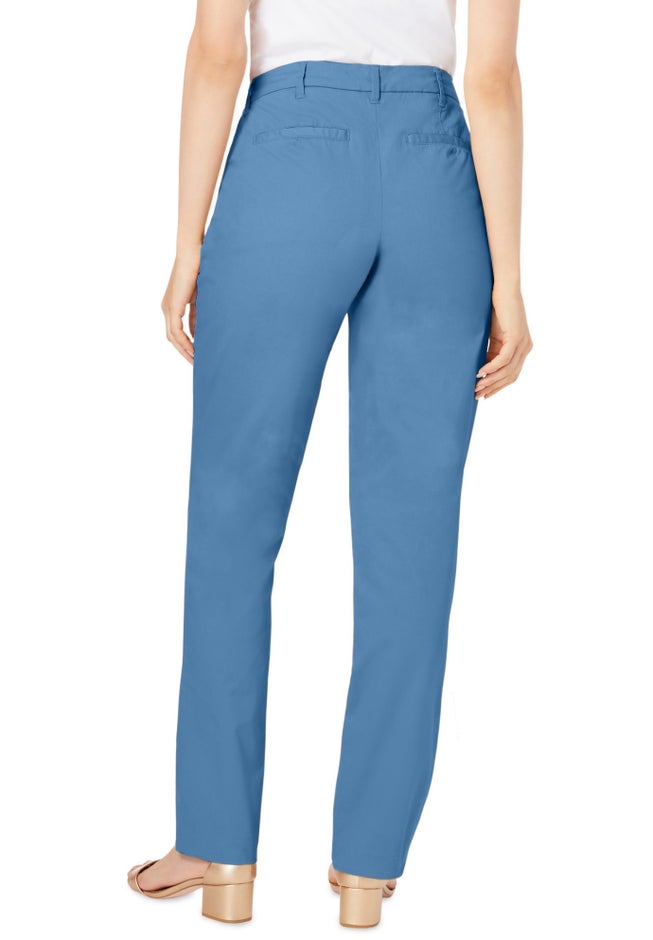 Stretch Cotton Chino Straight Leg Pant image number 2