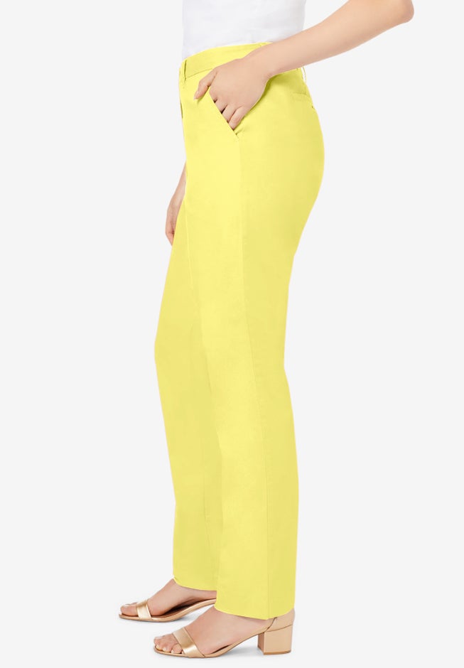 Stretch Cotton Chino Straight Leg Pant image number 2