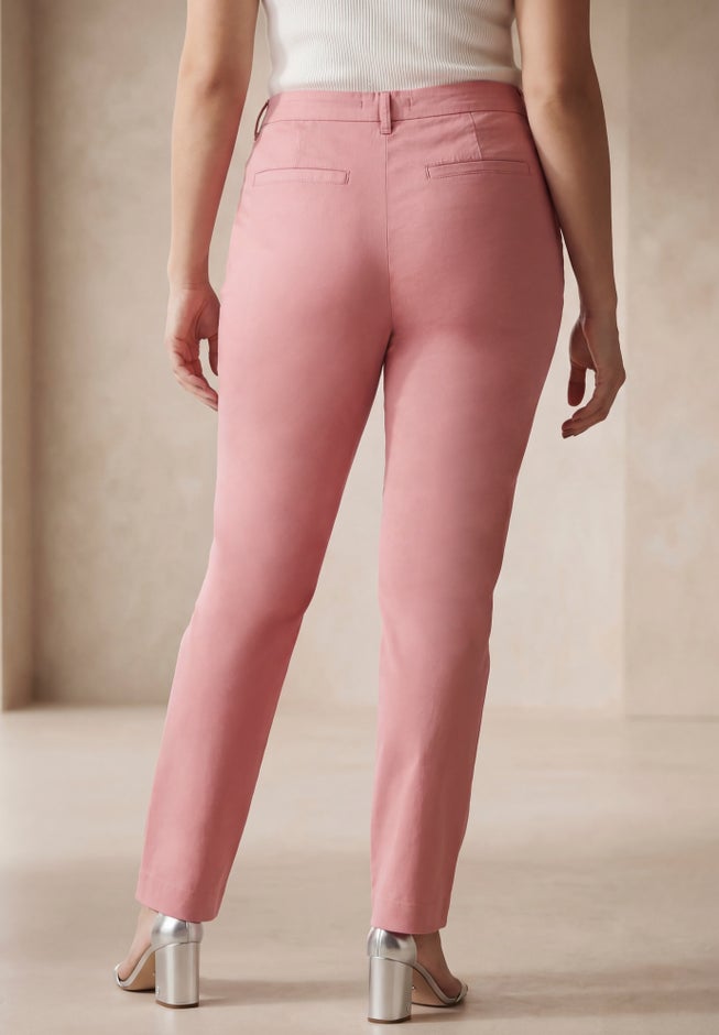 Stretch Cotton Chino Straight-Leg Pant image number 2