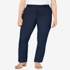Stretch Cotton Chino Straight Leg Pant image number null