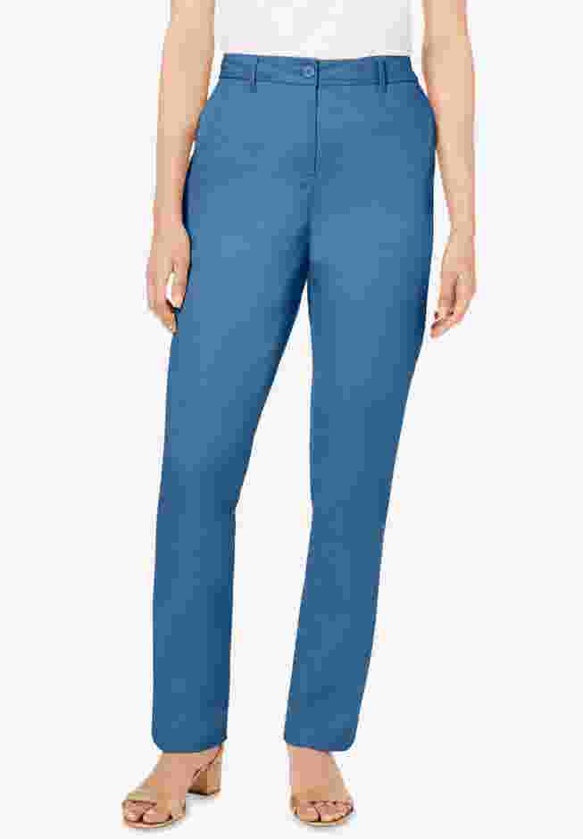 Stretch Cotton Chino Straight Leg Pant image number 0